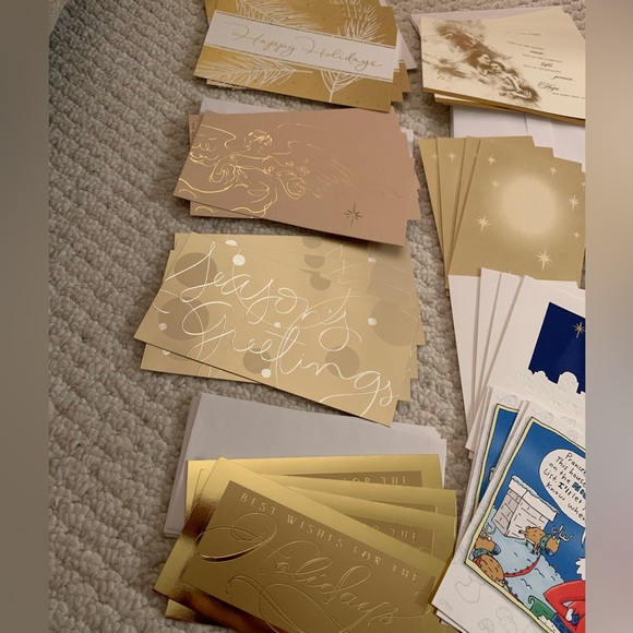 🎄New vintage Hallmark Christmas cards - 50+ with envelopes - Picture 9 of 10